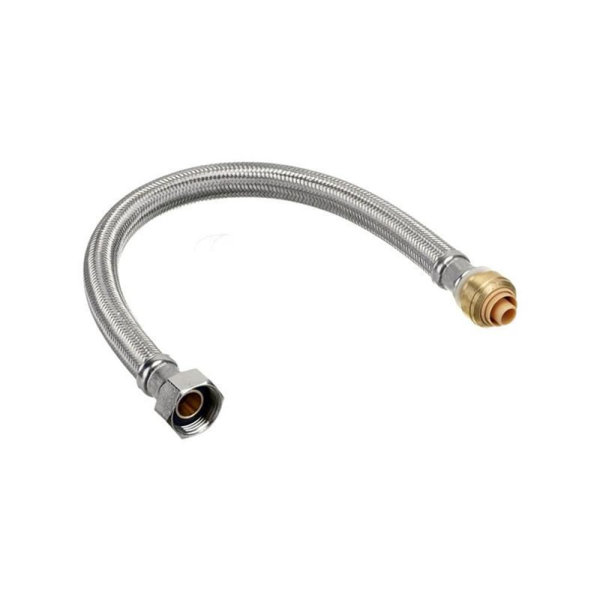 Plumbing N Parts 18 in. Chrome Cylindrical Stainless Steel Water Heater